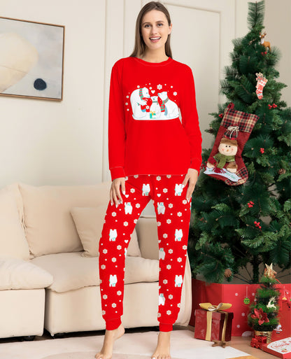 Christmas Family Matching Pajamas Sets. Christmas Sleepwear Parent-Child Pjs Outfit For Christmas Holiday. Xmas Party PJs - KuzuSHOP