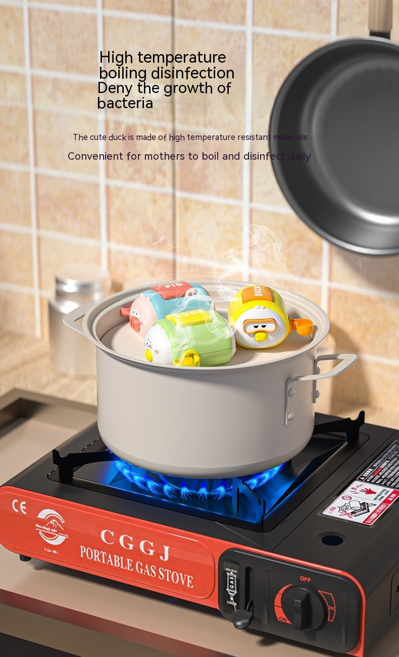 Children's Bath Toys Cartoon Clockwork Bath Water Toys - KuzuSHOP