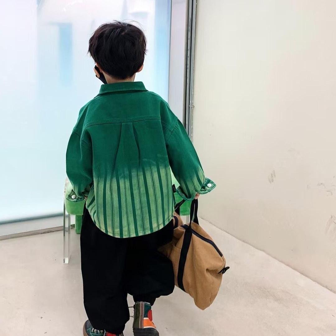 Fashionable And Personalized Boy's Spring Denim Jacket - KuzuSHOP