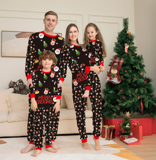 Family Christmas Matching Pajamas Set Christmas Pajamas For Family Christmas PJS Xmas Sleepwear - KuzuSHOP