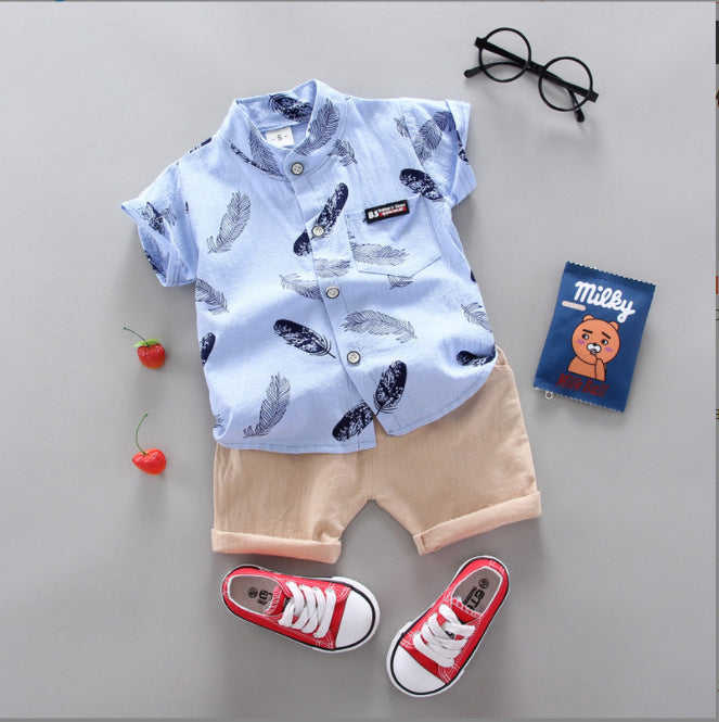 Summer Korean Style 1-4 Years Old Infant Children's Suit - KuzuSHOP
