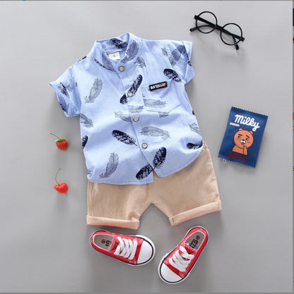 Summer Korean Style 1-4 Years Old Infant Children's Suit - KuzuSHOP