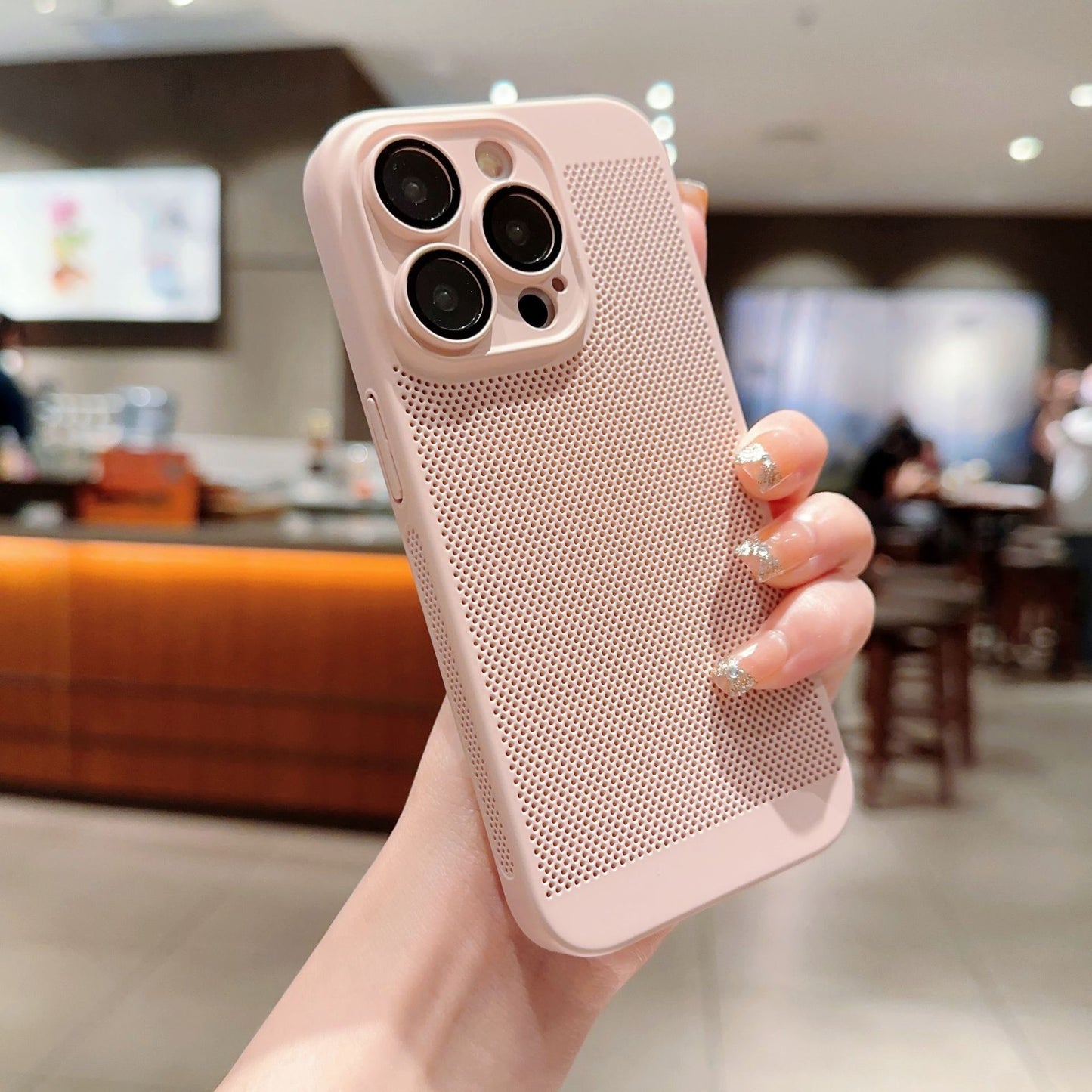Ultra-thin Heat Dissipating Mesh Shell Phone Case