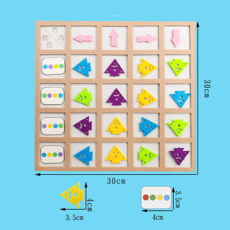 Kindergarten Regional Activities Small Fish Find Direction Cognition Education Toy - KuzuSHOP
