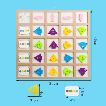 Kindergarten Regional Activities Small Fish Find Direction Cognition Education Toy - KuzuSHOP