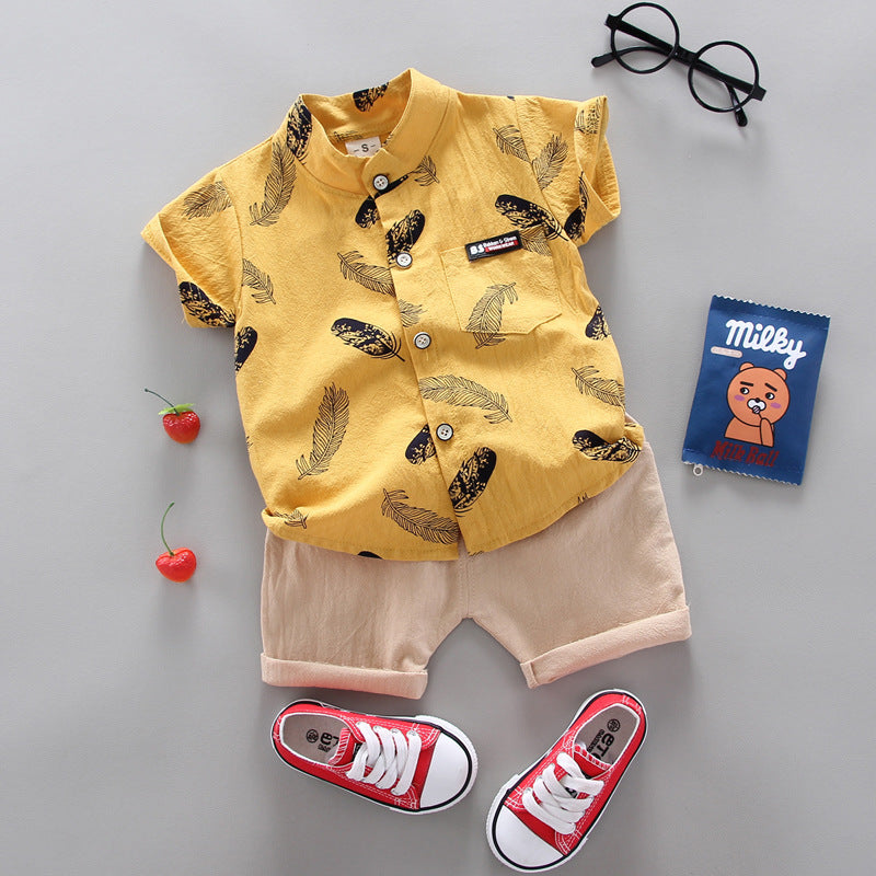 Summer Korean Style 1-4 Years Old Infant Children's Suit - KuzuSHOP