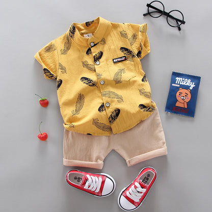 Summer Korean Style 1-4 Years Old Infant Children's Suit - KuzuSHOP